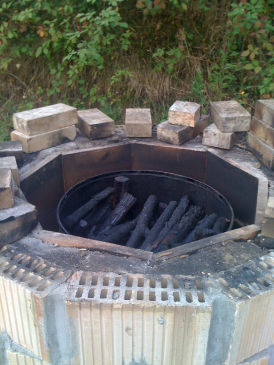 completed biochar batch